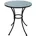 Gartentisch Ø 57 x 68 Blau/Silber