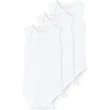 NAME IT NBNBODY 3P TANK SOLID WHITE 3 NOOS Weiss