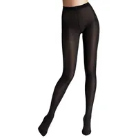 Wolford Damen Merino Tights Strumpfhose, 60 DEN, Schwarz (Black 7005), Small - S