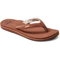 Reef Women's Cushion Sands Flip-Flop, espresso, 42.5 EU