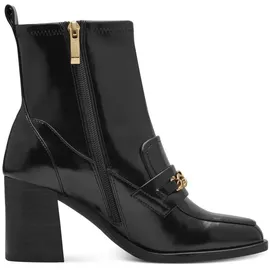 TAMARIS Damen Absatzstiefelette Blockabsatz Vegan; BLACK, EU