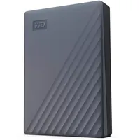 Western Digital WD My Passport, grau, 5TB, USB 3.0 Micro-B (WDBRMD0050BGY)