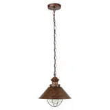 faro BARCELONA Nautica 1-flg. Ø 34,5 cm braun / rost, Metall