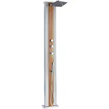 Formidra Dada Straight 40L Solardusche - Grey / Brown - 40 Liter
