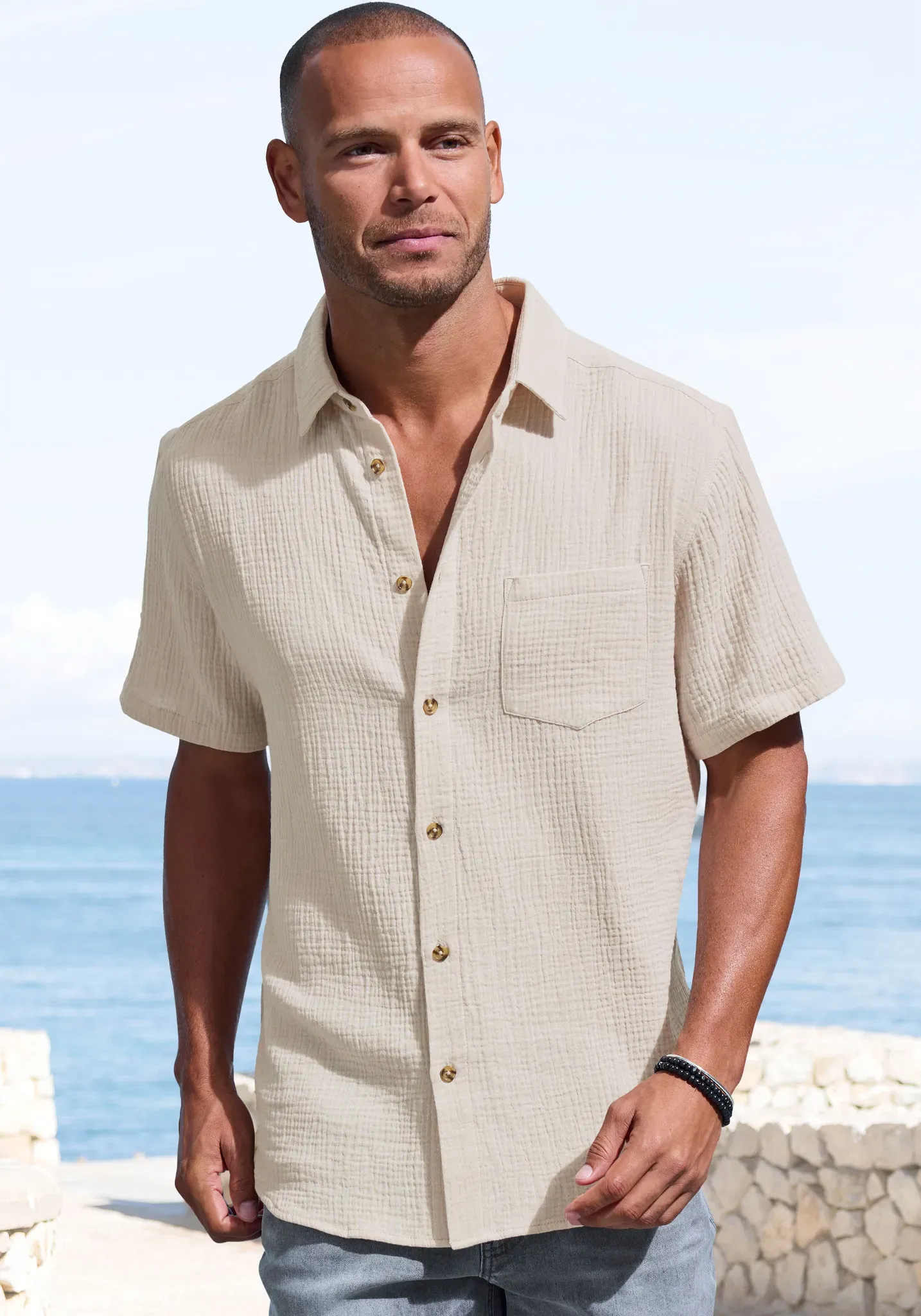 Kurzarmhemd BEACHTIME 