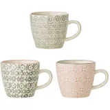 Bloomingville Cécile Becher 0,22 l Rosa 3 St.