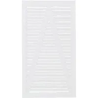 Plus Gartentor 100 x 180 cm Weiß