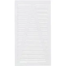 Plus Gartentor 100 x 180 cm Weiß