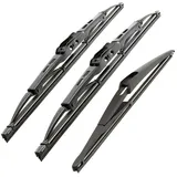 Recambo SCHEIBENWISCHER VORNE + HINTEN kompatibel für NISSAN QASHQAI Typ J11 ab 2014> (3er Set: 650mm / 400mm / 300mm)