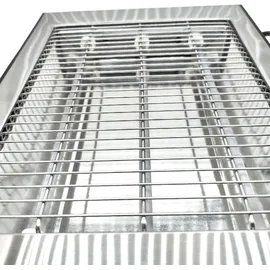 Cecotec Turbo Easy Toast Inox Flachtoaster. 3 Quarzheizkörper, 6 Leistungsstufen, Krümelschublade, Kabelaufwickler , Edelstahl-Finish, 900 W.