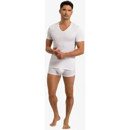 Hanro Retro Boxershorts blau/weiß XL 2er Pack