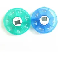 FELIXLEO Pillendose Intelligente Timer-Funktion erinnert täglich an die Medikamente (1 St)
