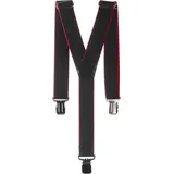 Ladeheid Hosenträger Herren Hosenträger LATGSZ6/40 (1-St) rot|schwarz