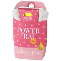 La Vida Wellness-Dusche Geschenkset Duschgel+Baumwoll-Handtuch, Serie-Mädels (POWERFRAU)