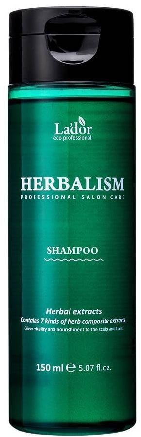 Lador Herbalism Shampoo Travel Size  (150 )