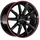 Borbet LX19 8,0 x 19 5 x 112 ET50 Rot/Schwarz