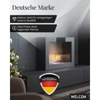 Ethanol Kamin WELCON Göteborg schwarz