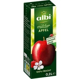 albi® milder Apfel Fruchtsaft 40 x 0,2 l