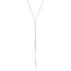 Elli Y-Kette Geo Stab Minimal 925 Silber Damen 