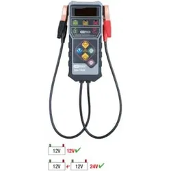 KS Tools 12V Digital-Batterietester Arbeitsbereich DIN 100-800 CCA