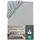 nyvi Spannbettlaken Mikrofaser 90 x 200 - 100 x 200 cm silber
