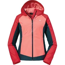 Schöffel Damen Regenjacke Jacket Wamberg L - Blau/Rosa - 46