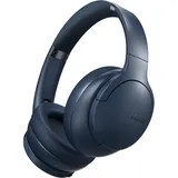 DOQAUS Kopfhörer Kabellos Bluetooth Bis zu 90 Std,Bluetooth Kopfhörer Over-Ear mit 3 EQ-Modi, HiFi Stereo, Eingebautes Mikrofon, Faltbares Wireless Headphones für Handys/iPad/Laptops/PC-Marineblau