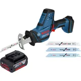Bosch GSA 18V-LI C Professional, Säbelsäge, 18 V + 1x Akku 4,0 Ah - ohne Ladegerät