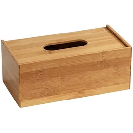 Wenko Bambus Kosmetiktuch-Box Terra - B/H/T ca. 25,00x13,00x10,00