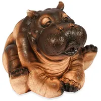 esotec Wasserspeier-figuren Flusspferd Hippo Einzelfigur Teichfigur 100740