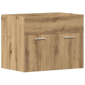 vidaXL Waschbeckenunterschrank Artisan-Eiche 60x38,5x46 cm