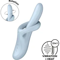 Satisfyer Heat Flex 4, 23 cm, hellblau