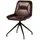 Massivmoebel24 Esszimmerstuhl Iron Label Leder braun