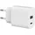 SPC 20W Fast Charger - 20W USB-C + USB-A Wandladegerät | Power Delivery | Schnelles und sicheres Laden für Handys, Tablets und Zubehör | Kompatibel mit iPhone, Samsung, SPC, Xiaomi und mehr – Weiß