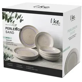 like. PERLEMOR SAND Tafelservice 8-tlg. beige