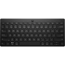 HP 355 Kompakte Bluetooth-Tastatur für mehrere Geräte, Schwarz