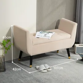 Homcom Sitzbank Polyester Schaumstoff