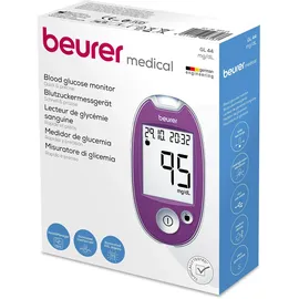 Beurer GL 44 mg/dl lila 5 St Teststreifen
