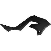 Polisport Kühlerspoiler seitlich passend für Kawasaki KX125/250 Schwarz