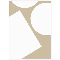 Paper Collective - Simple Forms I Poster, 30 x 40 cm
