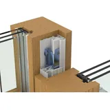 Maco HS Zubehör RC2 Dichtungsschiene PVC Holz Schwarz 105383