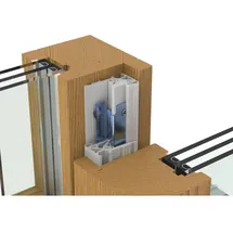 Maco HS Zubehör RC2 Dichtungsschiene PVC Holz Schwarz 105383