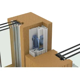 Maco HS Zubehör RC2 Dichtungsschiene PVC Holz Schwarz 105383