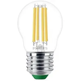 Philips LED Filamentlampe MAS LEDLuster, E27, 2,3W ersetzt 40W, warmweiß, Energieklasse A