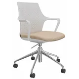 FM Helmets fm Konferenzstuhl Eta 4260761570211 sand, weiß Kunststoff, 1 St.