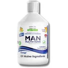 Swedish Nutra Man 50+ Flüssiges Multivitamin & Multimineral 500 ml