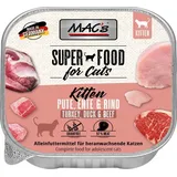 MAC's MACs Cat Kitten Pute, Ente & Rind 100g (Menge: 16 je Bestelleinheit)