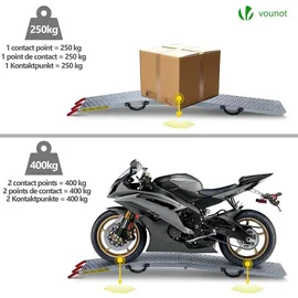 VOUNOT Auffahrrampe 800 kg