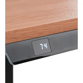 CASANOVA Schreibtisch BARDIA braun / Schwarz