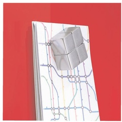 Sigel Glas-Magnettafel »Artverum« rot
